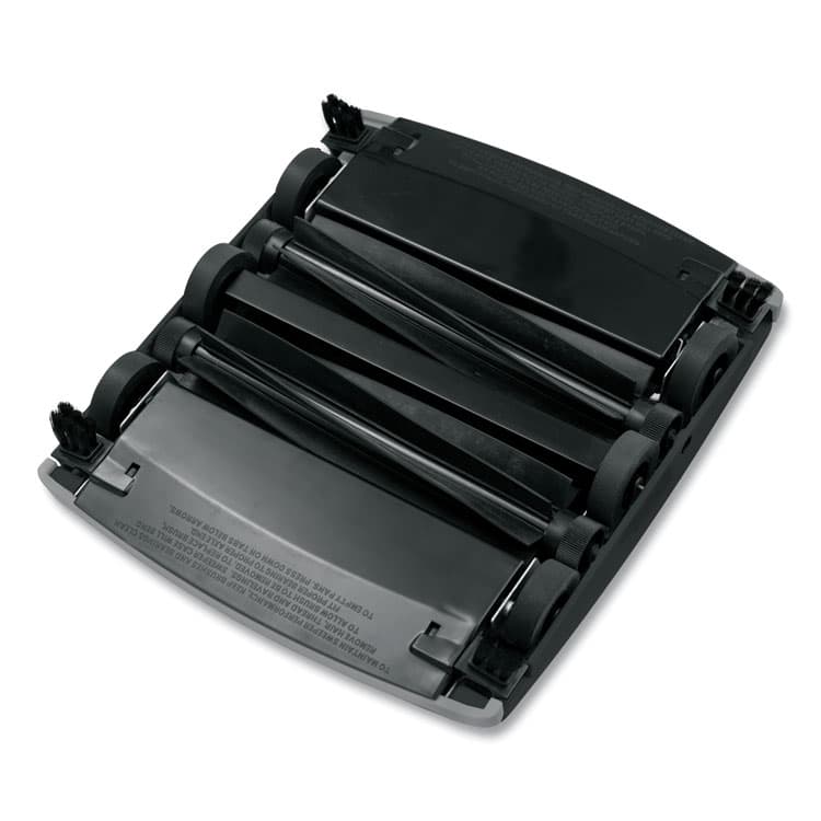 RUBBERMAID COMMERCIAL PROD. Brushless Mechanical Sweeper, 44" Handle, Black/Yellow (RCP421588BLA) thumbnail 3