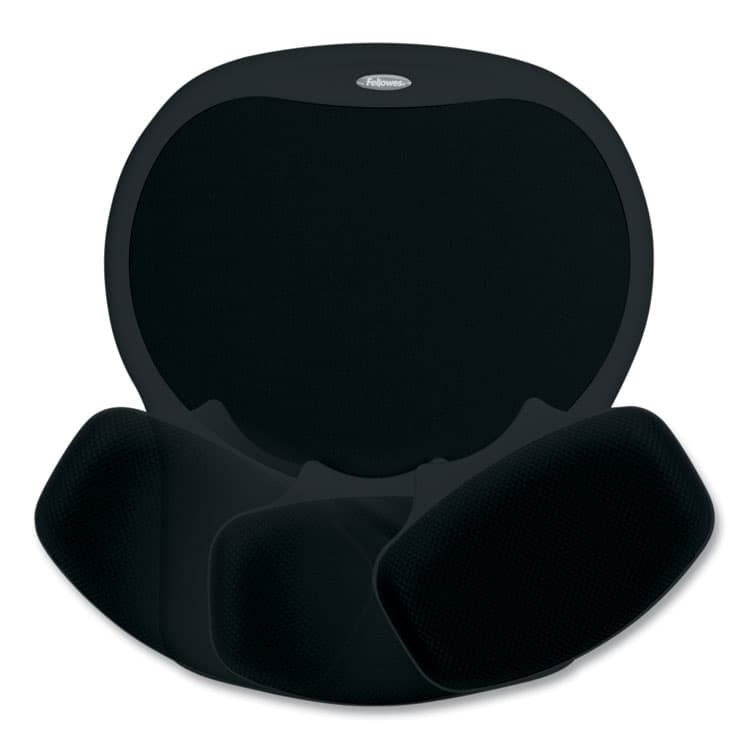 FELLOWES MFG. CO. Easy Glide Gel Mouse Pad with Wrist Rest, 10 x 12, Black (FEL93730) thumbnail 4