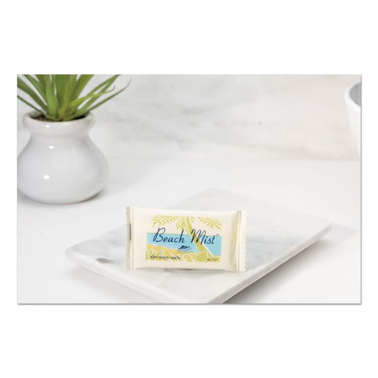 TRANSMACRO AMENITIES Face and Body Soap, Beach Mist Scent, # 1/2, 1,000/Carton (BHMNO12) thumbnail 2