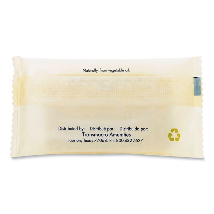 TRANSMACRO AMENITIES Face and Body Soap, Beach Mist Scent, # 1 1/2, 500/Carton (BHMNO15A) thumbnail 3