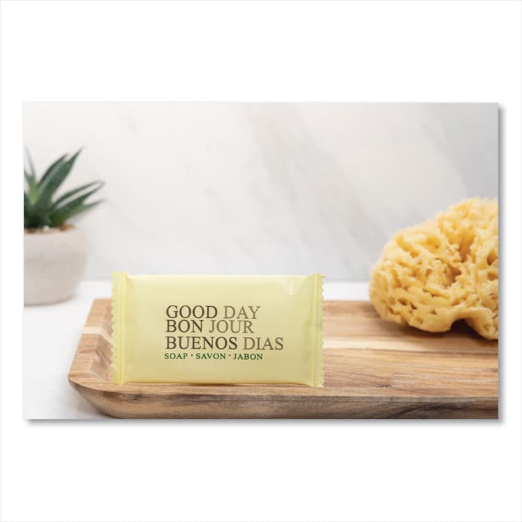 TRANSMACRO AMENITIES Amenity Bar Soap, Pleasant Scent, # 3/4, 1,000/Carton (GTP390075A) thumbnail 2