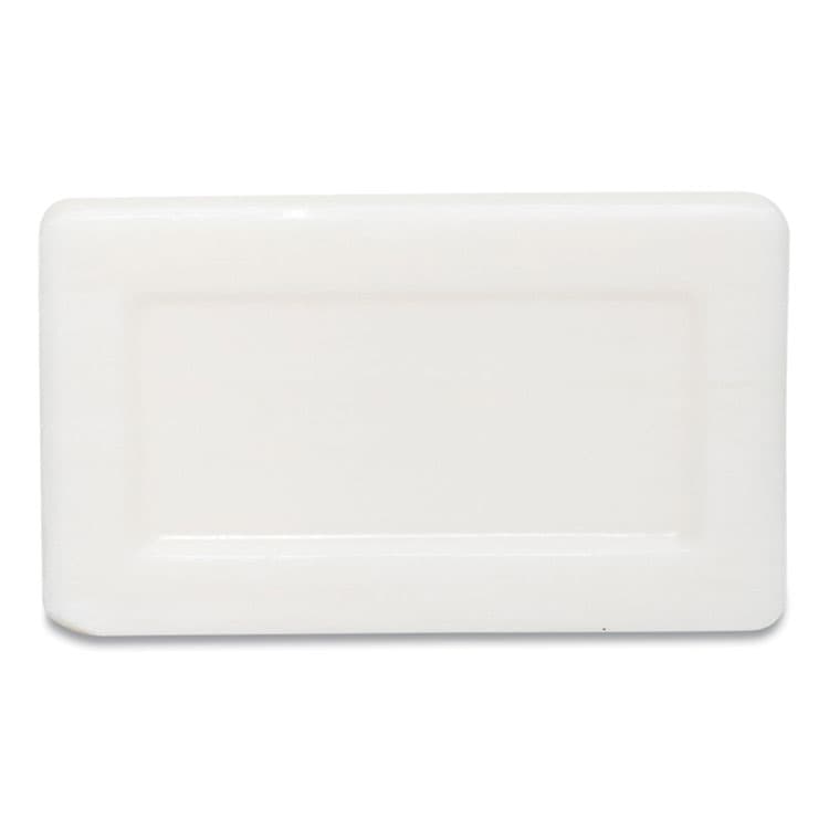 TRANSMACRO AMENITIES Unwrapped Amenity Bar Soap, Fresh Scent, # 1/2, 1,000/Carton (GTP400050) thumbnail 3