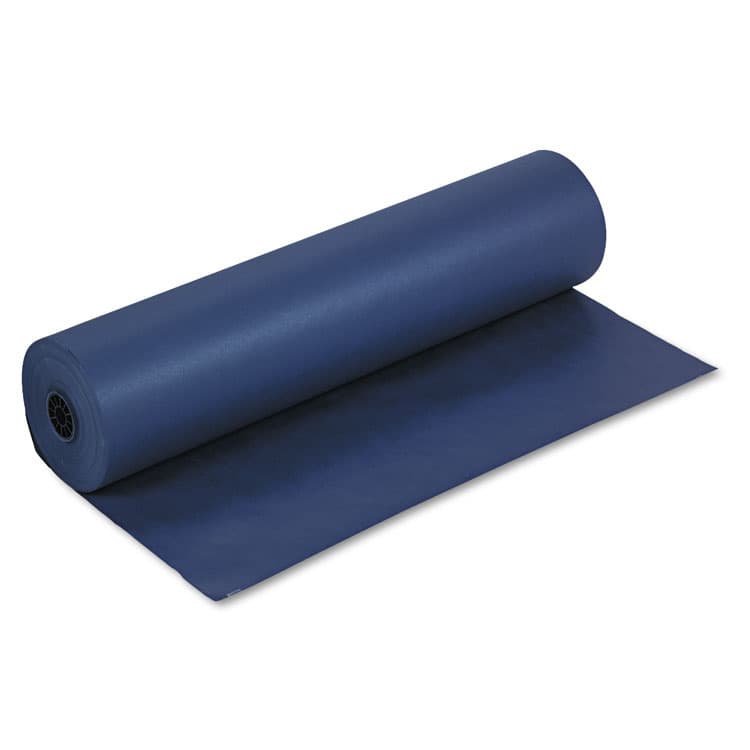 PACON CORPORATION Spectra ArtKraft Duo-Finish Paper, 48 lb Text Weight, 36" x 1,000 ft, Dark Blue (PAC67181)
