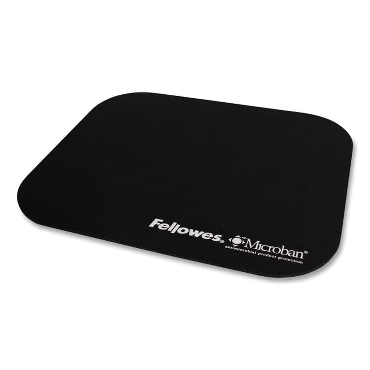 FELLOWES MFG. CO. Mouse Pad with Microban Protection, 9 x 8, Black (FEL5933901) thumbnail 4