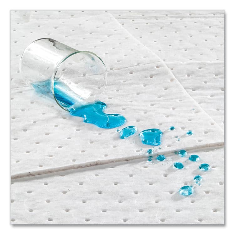 HOSPECO TASKBrand Industrial Oil Only Sorbent Pad, 0.21 gal, 15 x 18, 100/Carton (HOSOSMABPWV) thumbnail 4