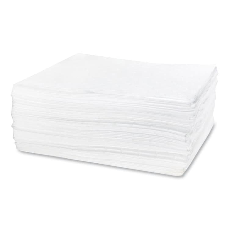 HOSPECO TASKBrand Industrial Oil Only Sorbent Pad, 0.21 gal, 15 x 18, 100/Carton (HOSOSMABPWV) thumbnail 2