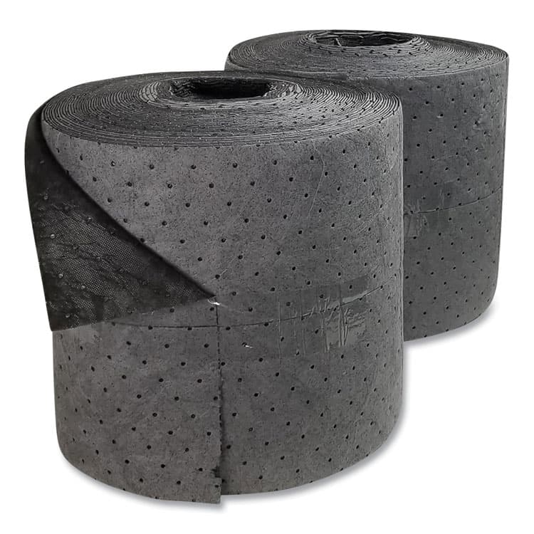HOSPECO TASKBrand All Sorb Industrial Sorbent Roll, 24.5 gal, 15" x 150 ft, 2/Carton (HOSASINBR2) thumbnail 3