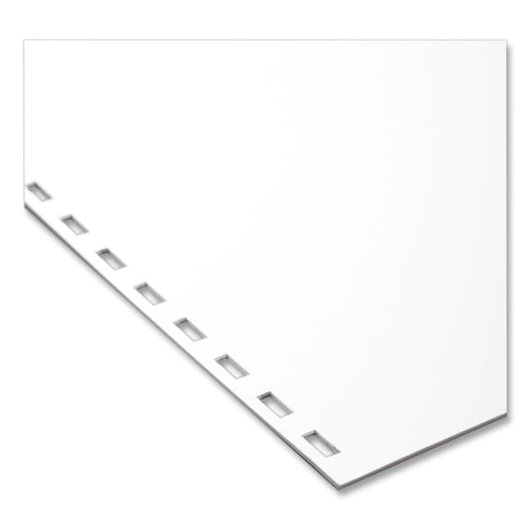 ACCO BRANDS, . CombBind Pre-Punched Paper, 19-Hole, 92 Bright, 20 lb Bond Weight, 8.5 x 11, Unruled, 500/Ream (SWI2020046)