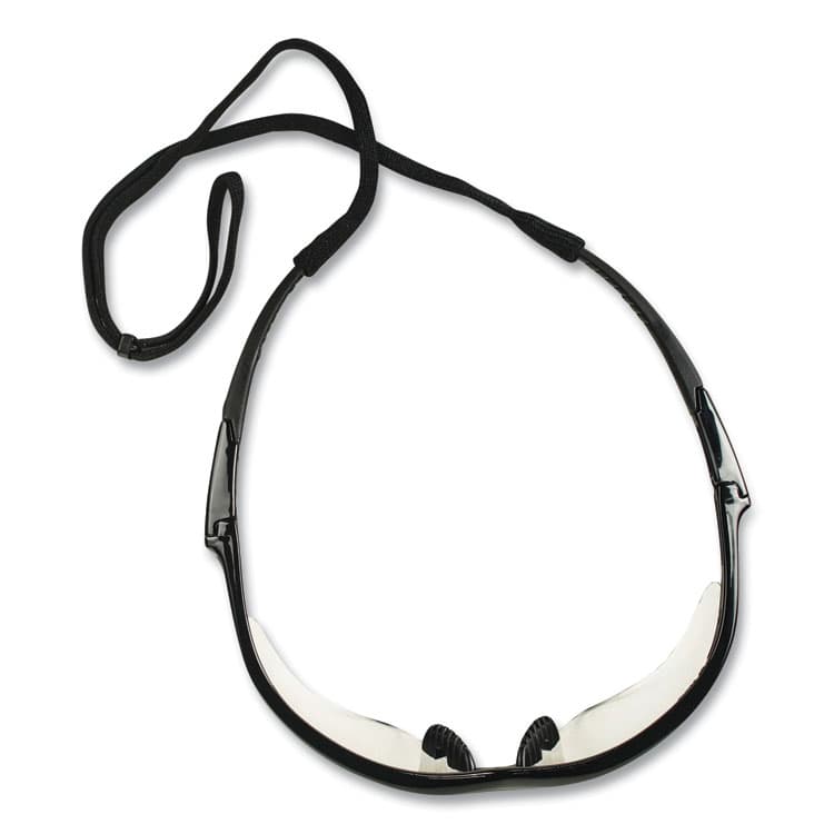 KIMBERLY-CLARK PROFESSIONAL Nemesis CSA Safety Glasses, Black Half Frame, Clear Dual Lens, 12/Box (ANS20378) thumbnail 3