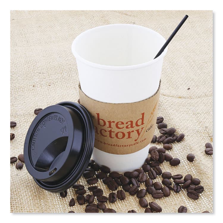 AMERCAREROYAL Sip Straws, 7.5", Plastic, Black, 10,000/Carton (RPPS1525BK7) thumbnail 4