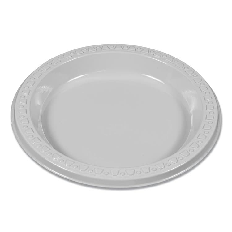 TABLEMATE PRODUCTS, CO. Plastic Dinnerware, Plates, 6" dia, White, 125/Pack (TBL6644WH) thumbnail 4