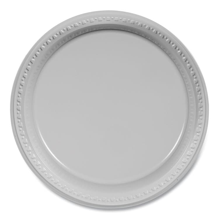 TABLEMATE PRODUCTS, CO. Plastic Dinnerware, Plates, 10.25" dia, White, 125/Pack (TBLTM10644WH) thumbnail 4