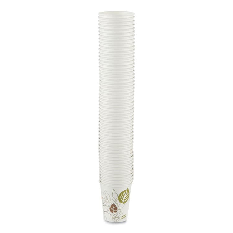 DIXIE FOOD SERVICE Pathways Paper Hot Cups, 10 oz, White/Brown, 50/Pack (DXE2340PATHPK) thumbnail 3