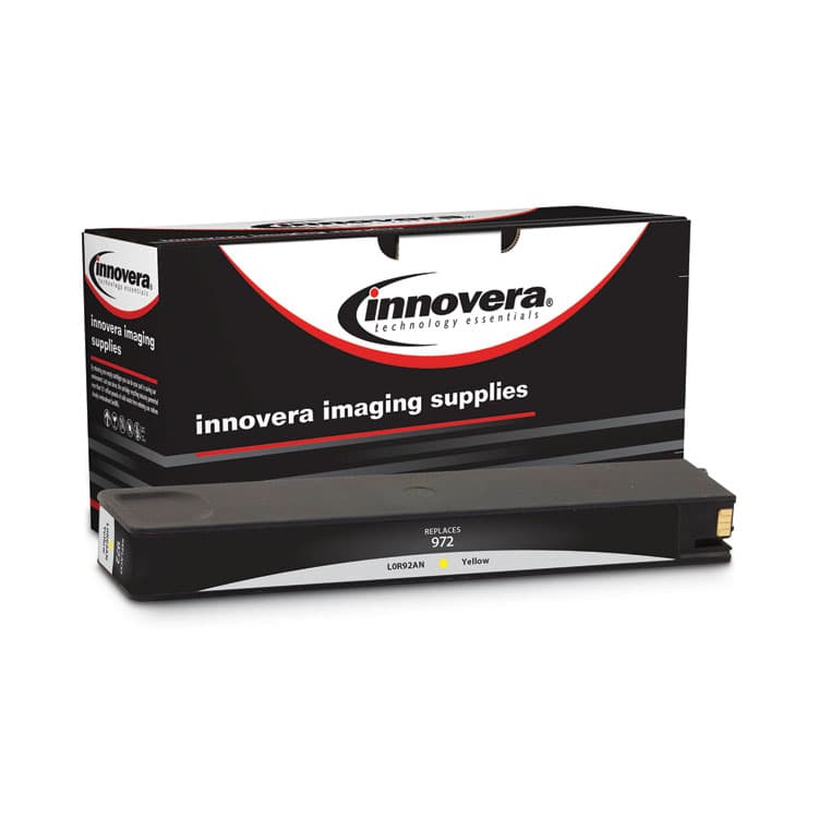 INNOVERA Remanufactured Yellow Ink, Replacement for 972 (L0R92AN), 3,000 Page-Yield (IVRL0R92AN)