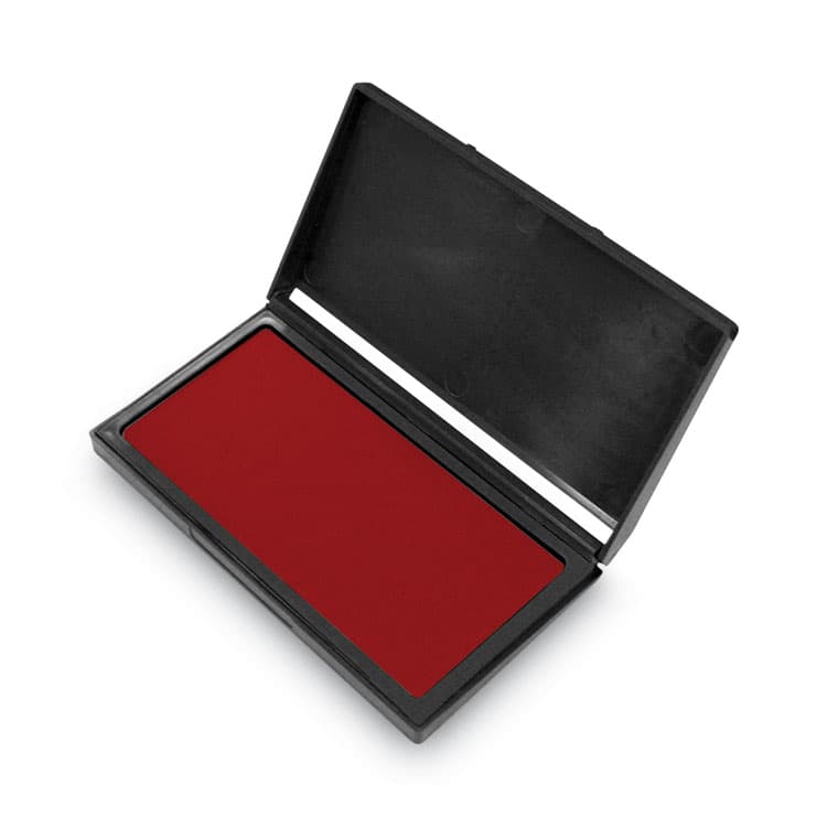 CONSOLIDATED STAMP Microgel Stamp Pad for 2000 PLUS, 4.25" x 2.75", Red (COS030254) thumbnail 2