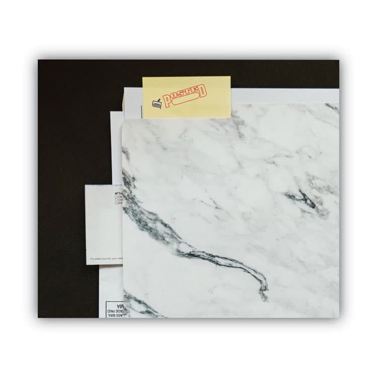 CONSOLIDATED STAMP Pre-Inked Shutter Stamp, Red/Blue, POSTED, 1.63 x 0.5 (COS035521) thumbnail 4