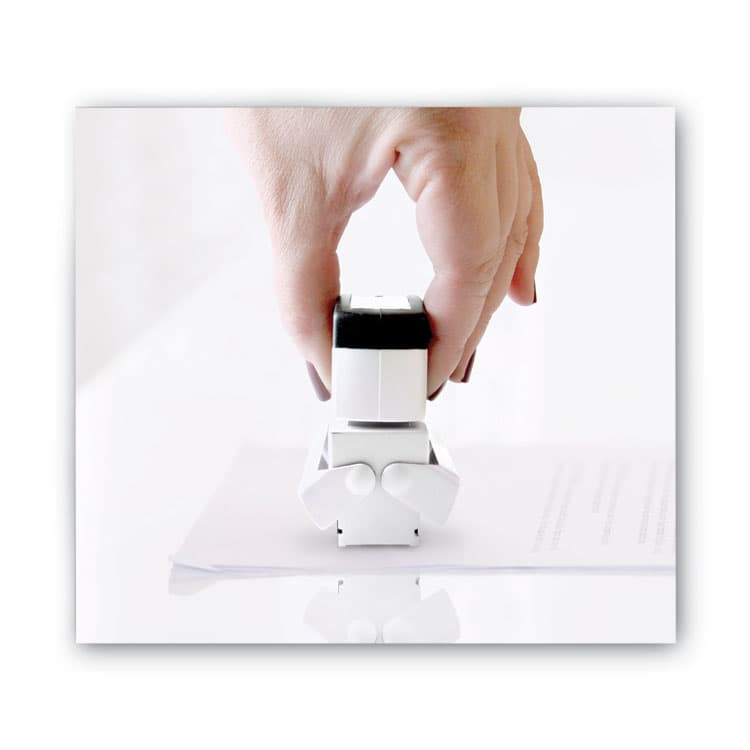 CONSOLIDATED STAMP Pre-Inked Shutter Stamp, Red/Blue, COMPLETED, 1.63 x 0.5 (COS035538) thumbnail 4