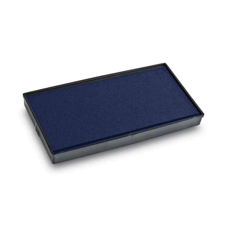 CONSOLIDATED STAMP Replacement Ink Pad for 2000PLUS 1SI40PGL and 1SI40P, 2.38" x 0.25", Blue (COS065472)