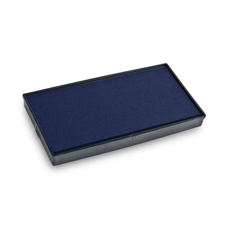 CONSOLIDATED STAMP Replacement Ink Pad for 2000PLUS 1SI60P, 3.13" x 0.25", Blue (COS065474)