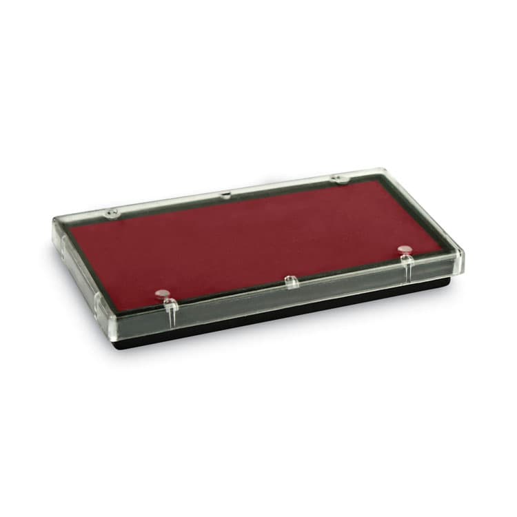 CONSOLIDATED STAMP Replacement Ink Pad for 2000PLUS 1SI60P, 3.13" x 0.25", Red (COS065476) thumbnail 3