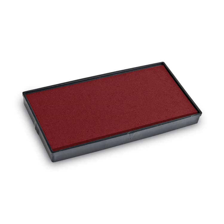 CONSOLIDATED STAMP Replacement Ink Pad for 2000PLUS 1SI15P, 3" x 0.25", Red (COS065488)