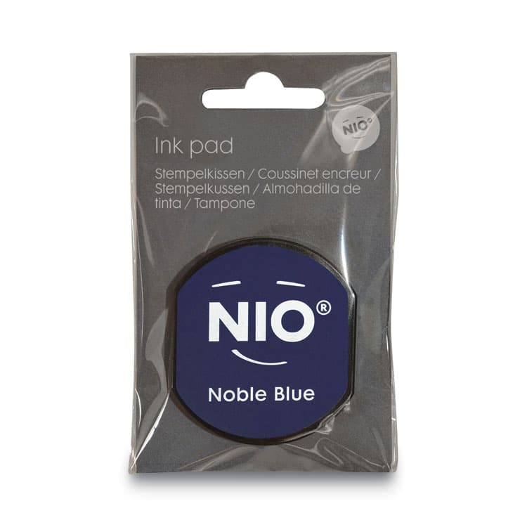 CONSOLIDATED STAMP Ink Pad for NIO Stamp with Voucher, 2.75" x 2.75", Noble Blue (COS071510) thumbnail 2