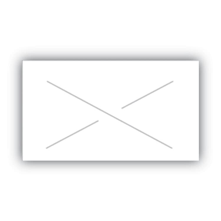 CONSOLIDATED STAMP One-Line Pricemarker Labels, 0.44 x 0.81, White, 1,200/Roll, 3 Rolls/Box (COS090944) thumbnail 2