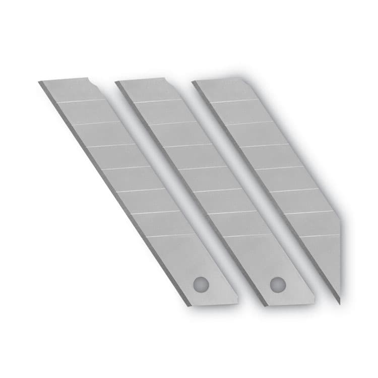CONSOLIDATED STAMP Snap Blade Utility Knife Replacement Blades, 10/Pack (COS091471) thumbnail 2