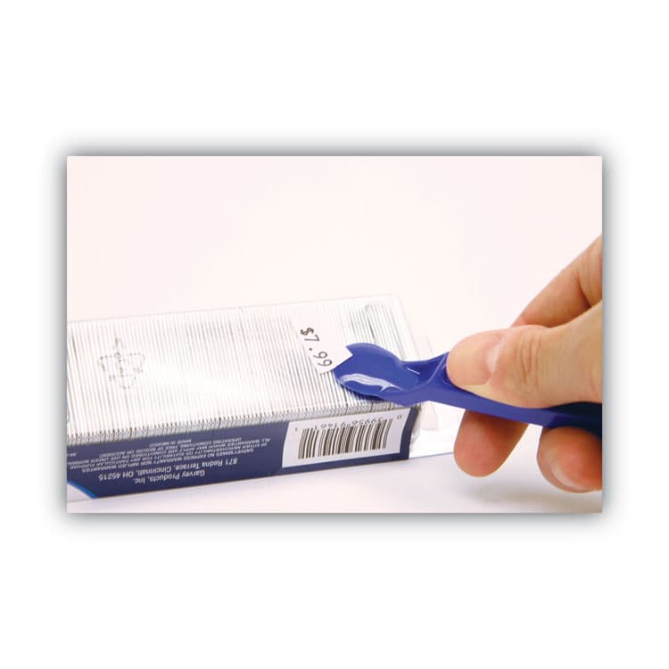 CONSOLIDATED STAMP Label Remover, Plastic, Blue, 5/Pack (COS091455) thumbnail 3