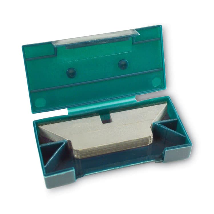 CONSOLIDATED STAMP Easycut Self Retracting Cutter Blades, 10/Pack (COS091509) thumbnail 2