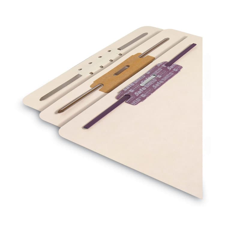 SMEAD MANUFACTURING CO. Fastener File Backs, 1 Fastener: 2" Capacity, Letter Size, Manila, 100/Box (SMD35511) thumbnail 3