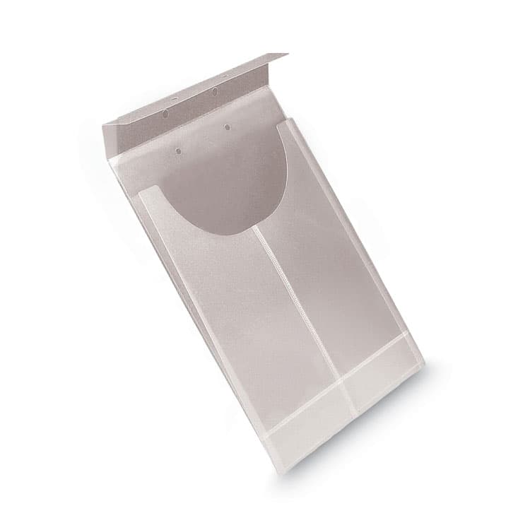 SMEAD MANUFACTURING CO. Two-Hole Letter/Legal Poly Expanding Jackets, 2-Hole Punched, Letter/Legal Size, Clear, 24/Box (SMD68191) thumbnail 4