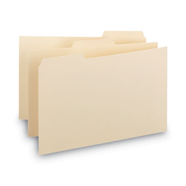 SMEAD MANUFACTURING CO. Manila Card Guides, 1/3-Cut Top Tab, Blank, 4 x 6, Manila, 100/Box (SMD56030) thumbnail 2