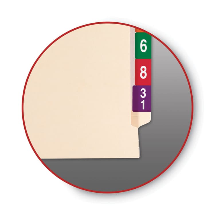 SMEAD MANUFACTURING CO. End Tab Jackets with Reinforced Tabs, Straight Tab, Letter Size, 11-pt Manila, 100/Box (SMD75700) thumbnail 4