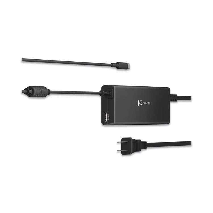 J5CREATE USB-C Super Charger, Black (JCRJUP2290) thumbnail 2