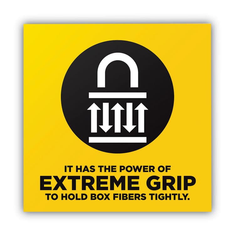 3M/COMMERCIAL TAPE DIV. Box Lock Shipping Packaging Tape, 3" Core, 1.88" x 54.6 yds, Clear, 3/Pack (MMM39503) thumbnail 2