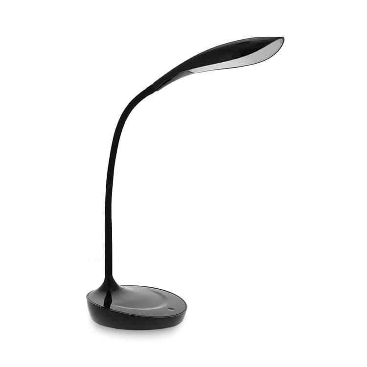 STANLEY BOSTITCH Konnect Gooseneck Desk Lamp, Black (BOSKTVLED1502BL)