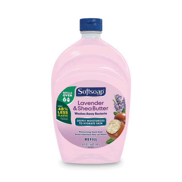 COLGATE PALMOLIVE, IPD. Liquid Hand Soap Refill, Lavender and Shea Butter Scent, 50 oz (CPCUS07151A)