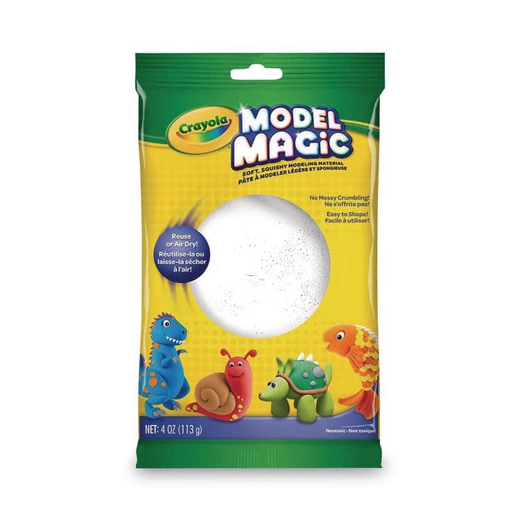 BINNEY & SMITH / CRAYOLA Model Magic Modeling Compound, 4 oz Packet, White (CYO230026)