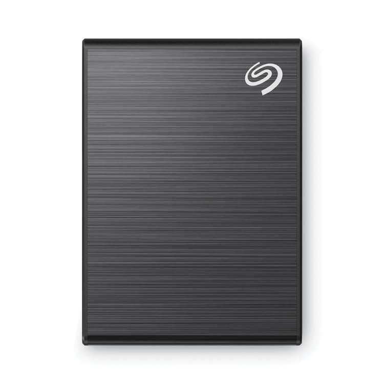 SEAGATE TECHNOLOGY One Touch External Solid State Drive, 2 TB, USB 3.0, Black (SGTSTKG2000400)