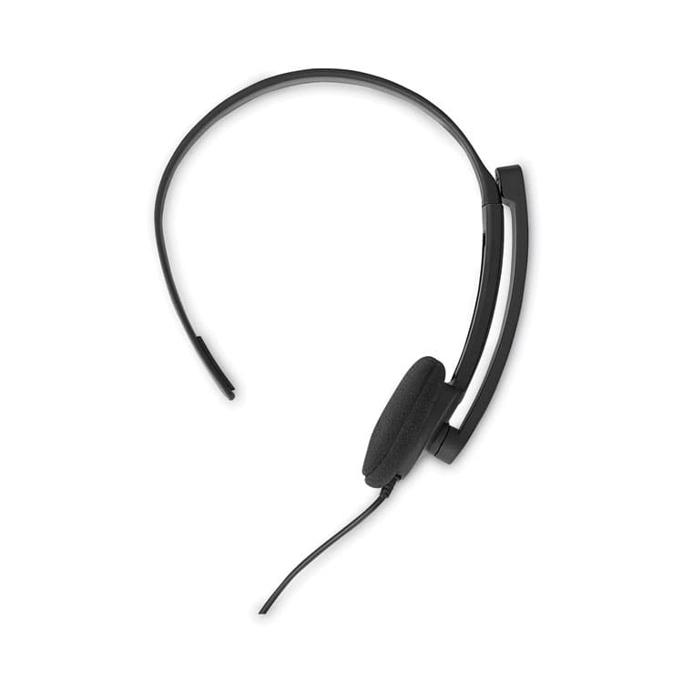 VERBATIM CORPORATION Mono Headset with Microphone and In-Line Remote, Black (VER70722) thumbnail 3