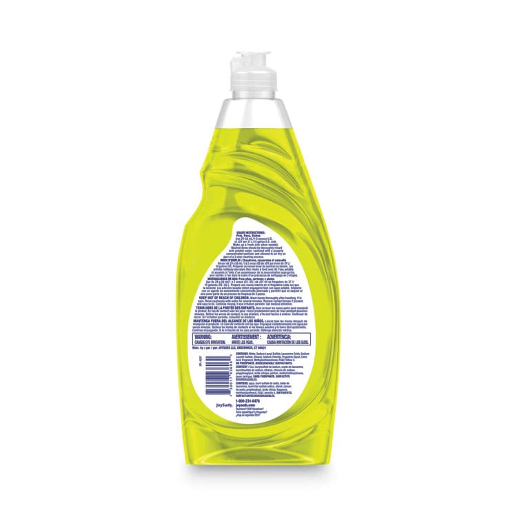 JOYSUDS, LLC. Dishwashing Liquid, Lemon Scent, 38 oz Bottle (JOY43606EA) thumbnail 2