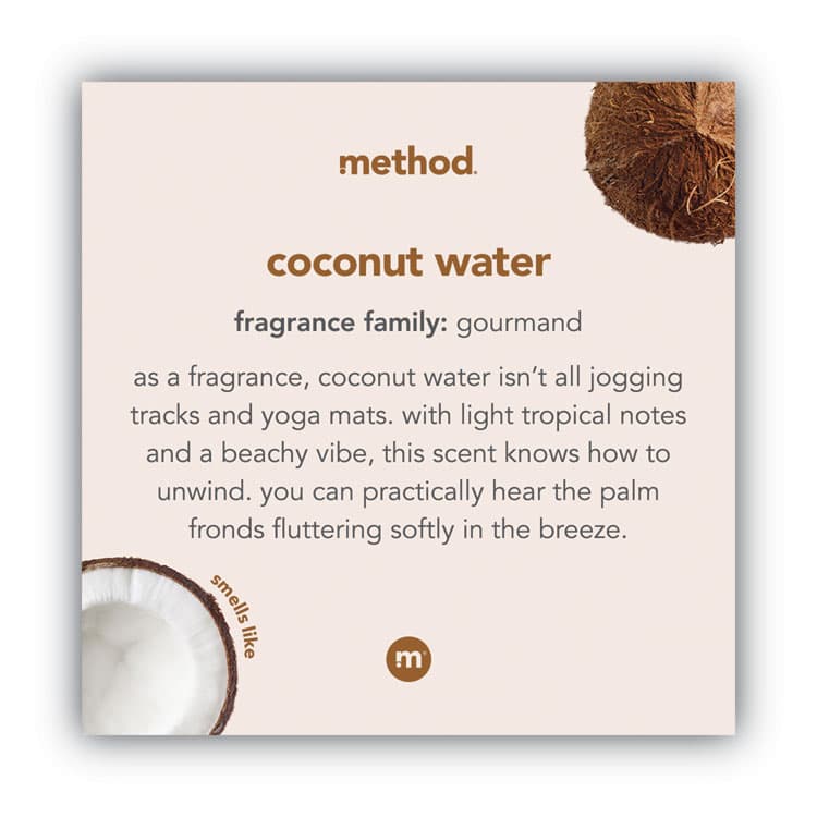 METHOD PRODUCTS . Foaming Hand Wash, Coconut Waters Scent, 10 oz (MTH01854) thumbnail 2