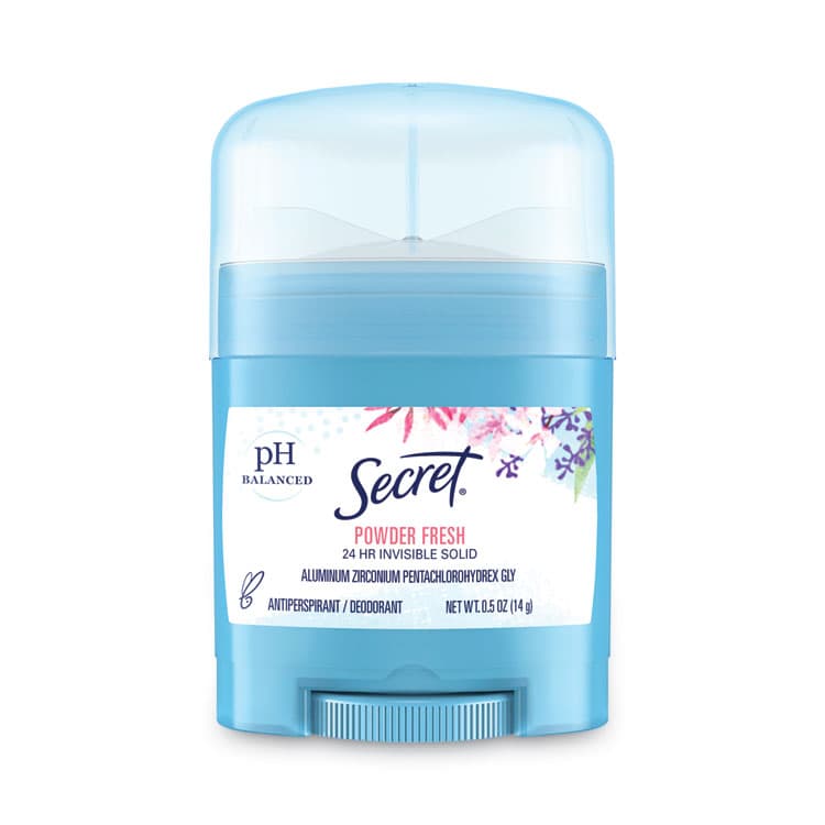 PROCTER & GAMBLE Invisible Solid Anti-Perspirant and Deodorant, Powder Fresh Scent, 0.5 oz Stick, 24/Carton (PGC31384)