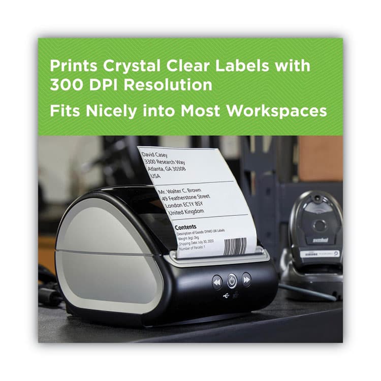 DYMO LabelWriter 5XL Series Label Printer, 53 Labels/min Print Speed, 5.5 x 7 x 7.38 (DYM2112554) thumbnail 4
