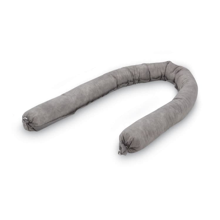 HOSPECO TASKBrand Industrial Universal Sorbent Sock, 0.65 gal, 3" Diameter x 48" Length, 40/Carton (HOSASACBS)