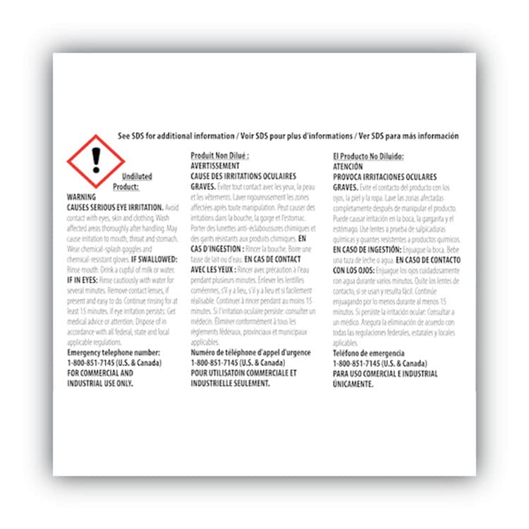 DIVERSEY ConvoCare C, 2.5 gal Bag-in-Box (DVS95973151) thumbnail 3