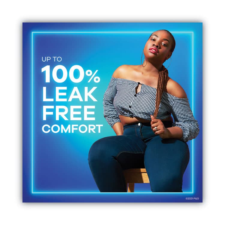 PROCTER & GAMBLE Ultra Thin Pads with Wings, Size 1, Regular Absorbency, 36/Pack, 6 Packs/Carton (PGC08322) thumbnail 2