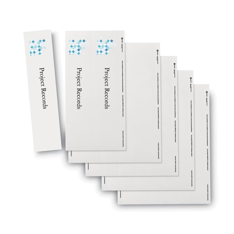 AVERY PRODUCTS CORPORATION Binder Spine Inserts, 3" Spine Width, 3 Inserts/Sheet, 5 Sheets/Pack (AVE89109) thumbnail 2