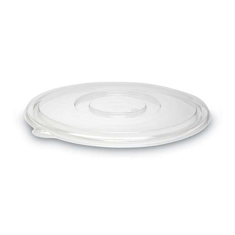 WNA, . Caterline Pack n' Serve Plastic Lids, Flat Lid, 12" Diameter, Clear, 50/Carton (WNAAPB160FLAT)